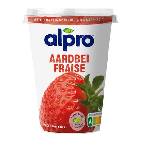 Alpro fermenté base soja fraise 500g