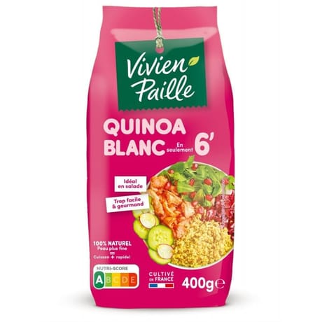 Vivien paille quinoa blanc 6 min 500g