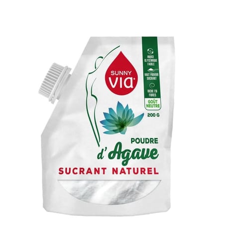 Sunny via poudre d'agave doypack 200g