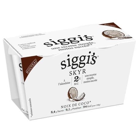 Siggi's skyr coco 2x140g