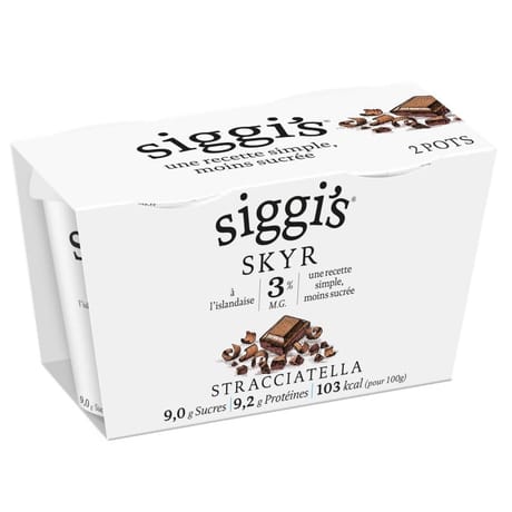 Siggi's skyr stracciatella 2x140g