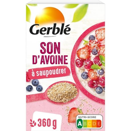 Gerblé son d'avoine à saupoudrer 360g