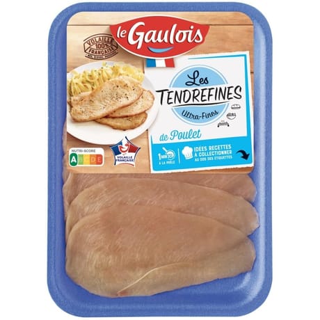 Le Gaulois les tendrefines de poulet sans ogm x6