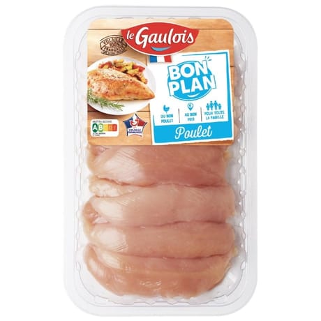 Le Gaulois aiguillettes de poulet bon plan 400g