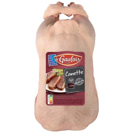 Le Gaulois canette prête à cuire