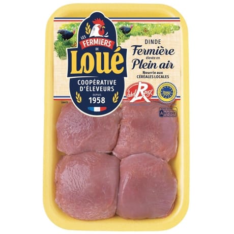 Loué sot l'y laisse de dinde fermière label rouge
