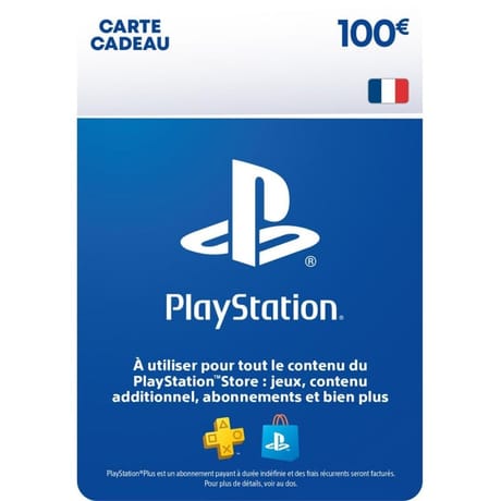 Carte sony playstation 100