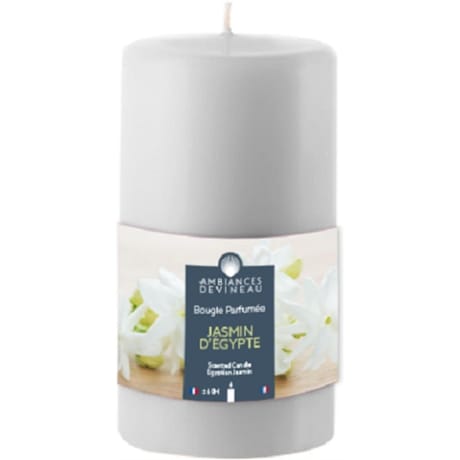 Ambiances devineau bougie cylindrique 10h13 jasmin d'egypte