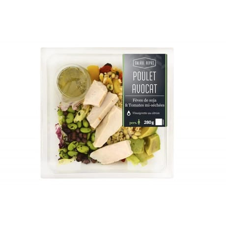 Poulet blé avocat 280g