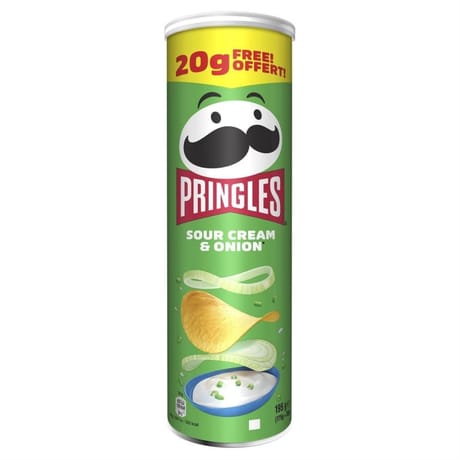 Pringles sco sour cream & onion 175g