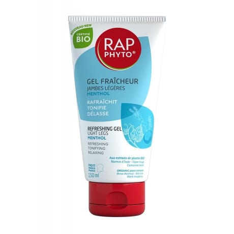 Rap phyto bio gel jambes légères parfum menthol 150ml