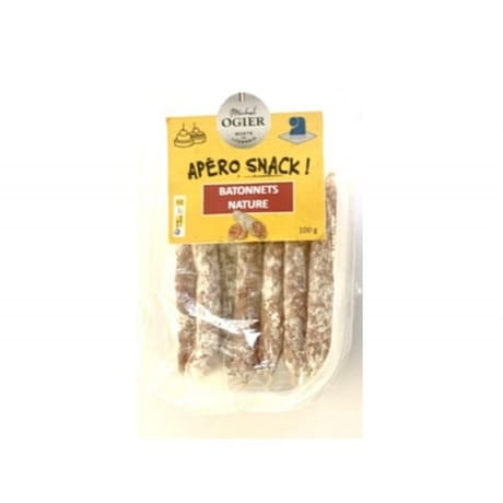 Ogier bâtonnets apéro snack nature 100g