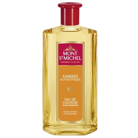 Mont St Michel eau de Cologne ambrée authentique 500ml