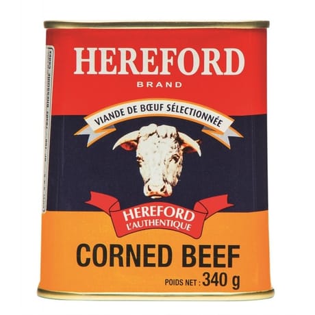 Hereford corned beef 340g