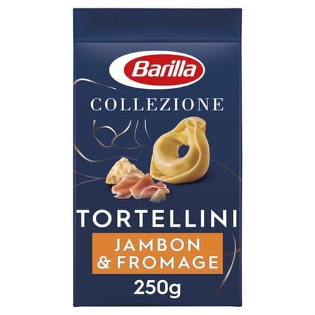 Barilla pates collezione tortellini jambon fromage 250g