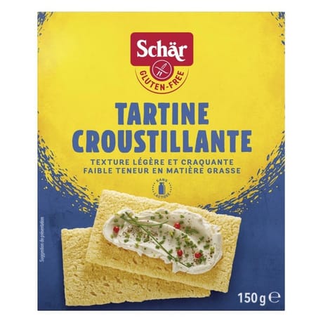 Schär fette croccanti tranche pain crousti sans gluten 150g