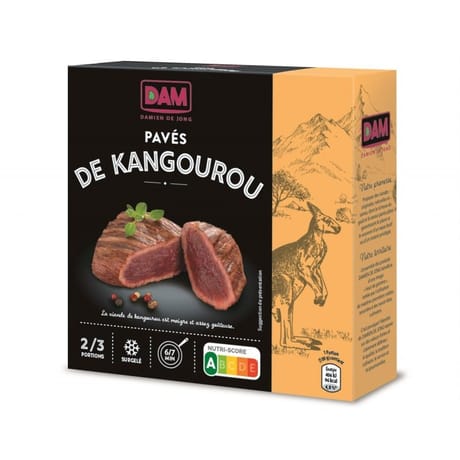 Damien De Jong pavé de kangourou 250g
