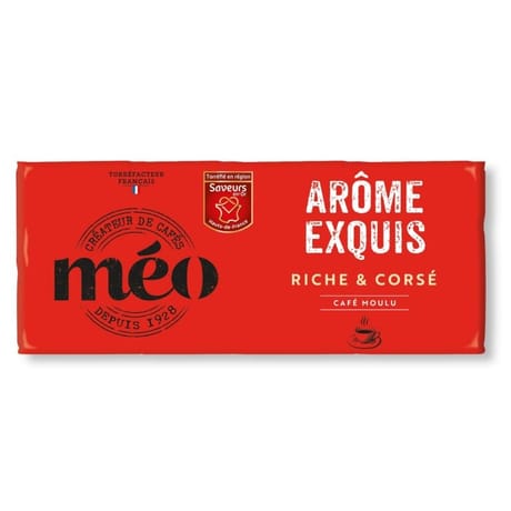 Méo café moulu arôme exquis 4x250g