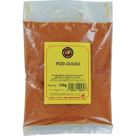 La planète des épices épices couscous sachet de 100g