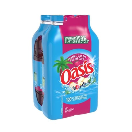 Oasis Pomme cassis Framboise 4x2l