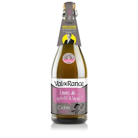 Val de rance cidre bouche envie de rosé 75cl 2.5%vol