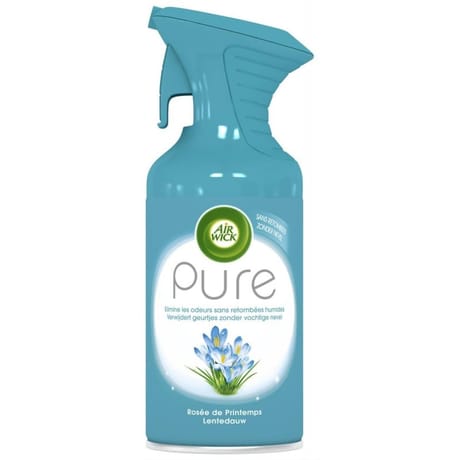 Air Wick aérosol pure rosée de printemps 250ml