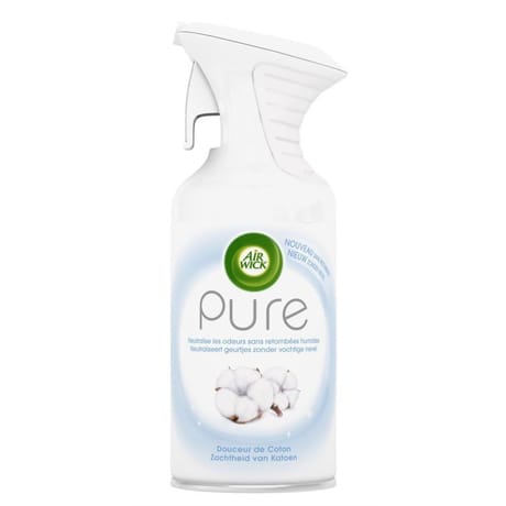 Air Wick aérosol pure coton 250ml