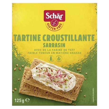 Schar fette croc sarrasin sans gluten 125g