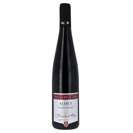 Pinot Noir Rouge Elevé en Fût de Chêne Baron de Hoen 12% Vol.75cl