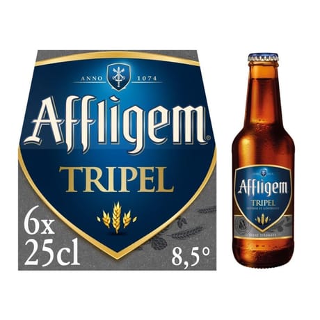 Affligem tripel pack 6x25cl 8.5% vol