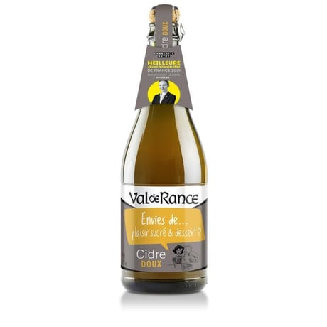 Val de Rance envies de .. Plaisir sucré et dessert cidre doux 75cl 2%vol