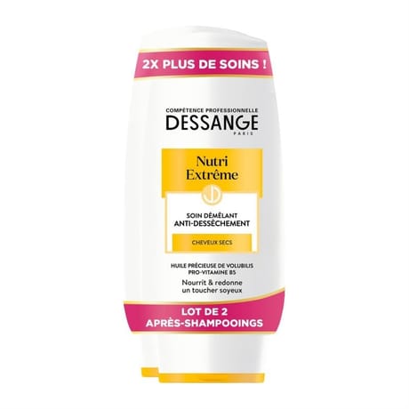 Dessange après-shampooing nutri-extreme 2x200ml