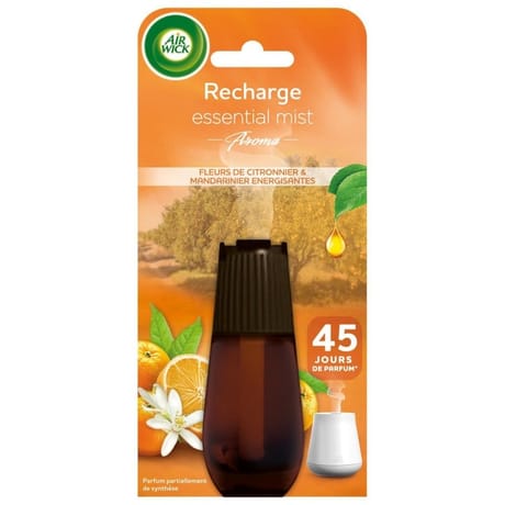 Air Wick essential mist recharge fleur de citronnier 20ml