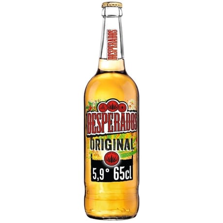 Desperados original bière aromatisée téquila 65cl 5.9%vol