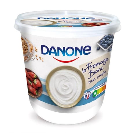 Danone fromage blanc 3.2%mg 825g