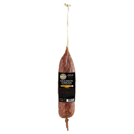 Berni saucisson fumé lorrain 250g