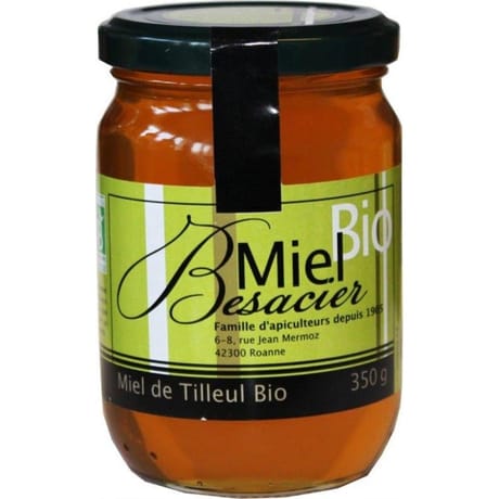 Miel besacier miel de tilleul biologique 350g