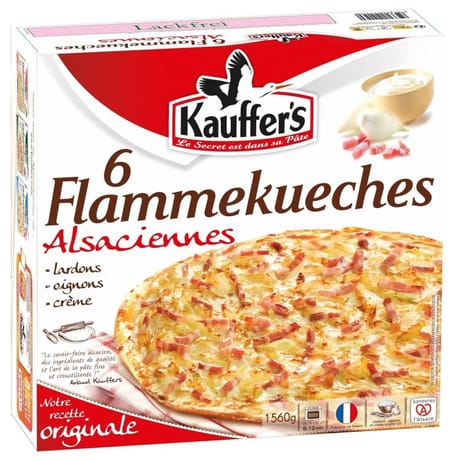 Kauffer's 6 flammekueches alsaciennes 1560g