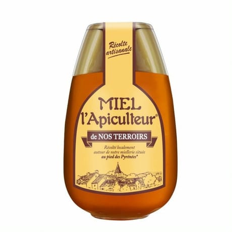 Miel d'apiculteur miel de nos terroirs squeezer 450g