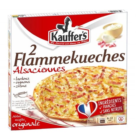 Kauffer's 2 flammekueches alsaciennes 520g