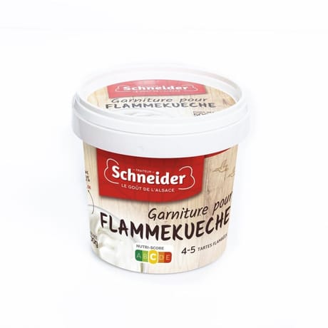 Schneider garniture pour tarte flambée 500g