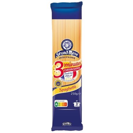 Grand'mere spaghetti cuisson rapide 250g