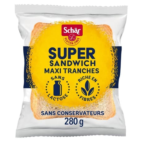 Schar super sandwich 280g