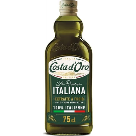 Costa d'oro il classico huile d'olive vierge extra 75cl