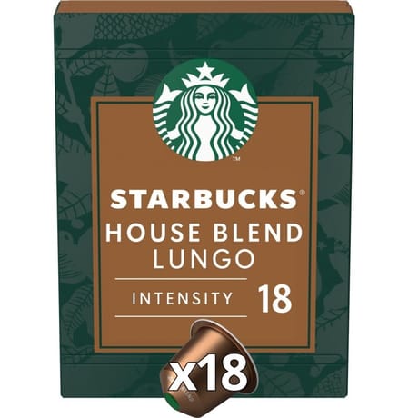 Starbucks capsules type nespresso house blend x18 -103g
