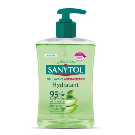 Sanytol lavant anti bacterien hydratant bio 500ml