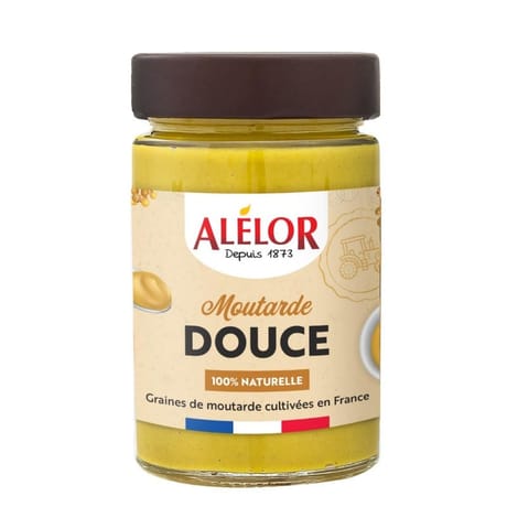 Alelor moutarde douce sans additifs graines françaises 200G