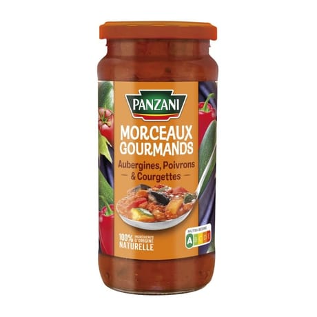 Panzani sauce aubergines poivrons & courgettes 400g