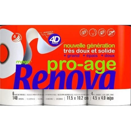 Renova papier toilette pro age x6