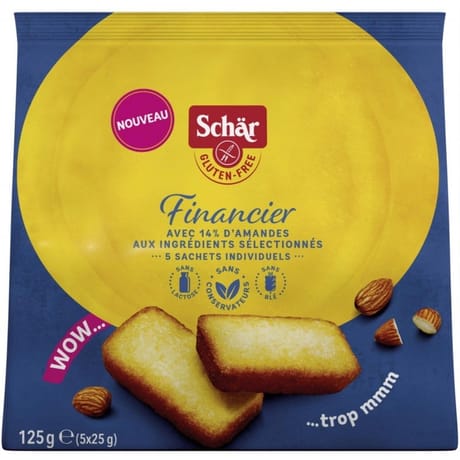 Schar financier 125g